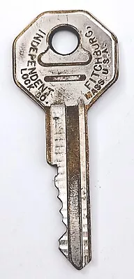 Vintage Key For General Motors Cars Lock Co Fitchburg Mass Appx 1-7/8   • $8.99