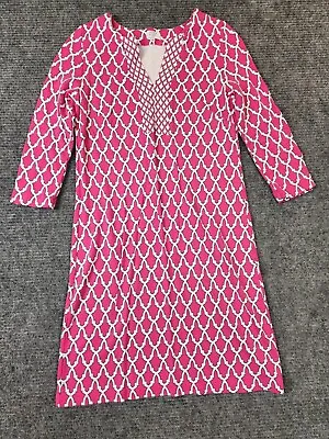 Crown & Ivy Women's Shift Dress Size Petite Small Pink White Black Multicolor  • $14.90