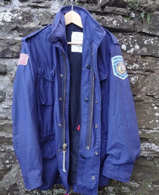 £50 • Buy  Rare US Prison Guard M65 Jacket Small Regular S Medium US Army Usaf Style