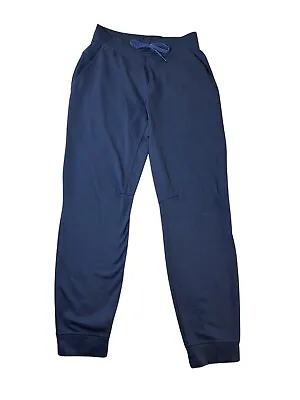 Lululemon Men's S City Sweat Jogger Thermo Performance Fleece Nautical Navy Pant • $29.50