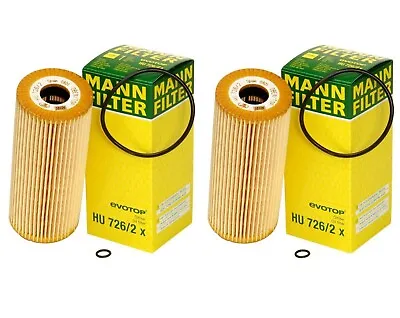 2-OEM MANN-FILTER For VW Diesel 1.9-Ltr TDI Jetta Golf Beetle Passat • $16.95