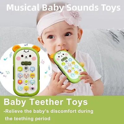 Toy Phone Smart Phone Baby Children Learning With Light Toddler Mobile Kids • £9.99