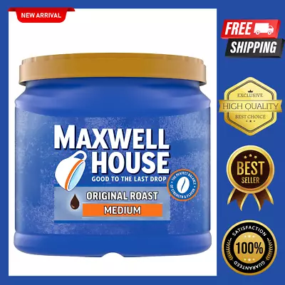 Maxwell House The Original Roast Medium Roast Ground Coffee (30.6 Oz Canister) • $13.99