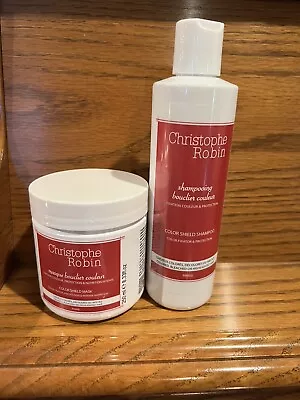 NEW~Christophe Robin Color Shield Hair Shampoo & Mask FULL SIZE SET • $28.97