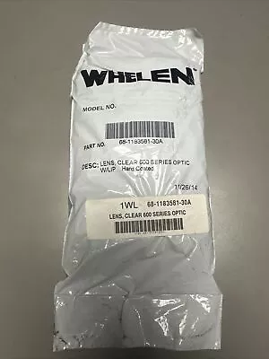 Whelen 600 Led Clear Optic Replacement Lens • $35