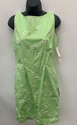 Amanda Smith Dresses Women Green Dress Sz 10 • $14.99
