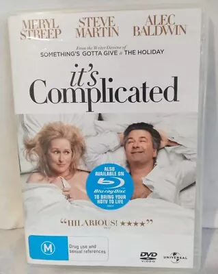 IT'S COMPLICATED. DVD. Rated M. Preloved. Free Postage. • $5.69