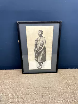 Vintage Print - Mbuya Nehanda Resistance Fighter Chimurenga 1896-97 Framed Art • $61.66