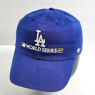 2017 MLB World Series Hat LA Los Angeles Dodgers 47 Brand OSFA Baseball Cap • $11.04