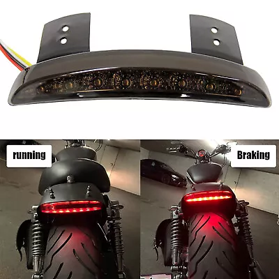 LED Fender Brake Tail Light Turn Signal For Harley Sportster Iron 883 1200 Dyna • $14.07