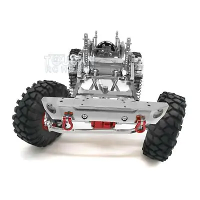 1/10 455MM  SCX10 CNC Rock Crawler RC Cars Chassis Upgraded Tires W/O ESC • $497.26