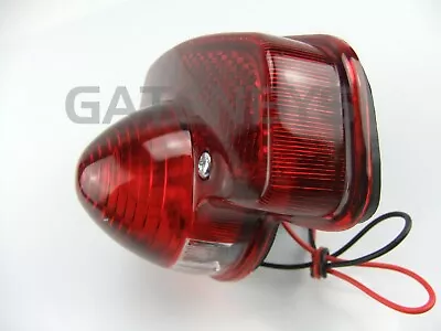 Motorcycle Tail Light Lucas Style 679 British BSA TRIUMPH NORTON A65 BEEHIVE AJS • $23.61