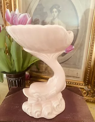 Pink Dartmouth Pottery Glug Glug Fish Featuring Shell Dish • £20