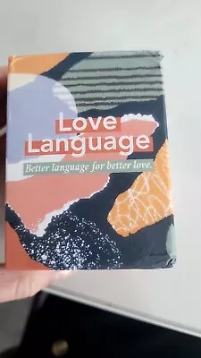 Love Language Card Game Couples • £2