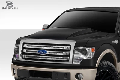 $591 • Buy Duraflex Cowl Hood 1 Piece For F-150 Ford 09-14 Ed_112574