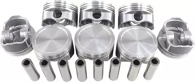 Dish Pistons W/ Press Pins For 1999-2003 Chevy Silverado Suburban 6.0L LQ4 • $214.34