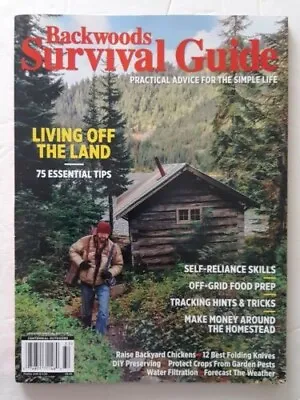 BACKWOODS SURVIVAL GUIDE  Advice To A Simple Life Living Off The Land Book • $6.44