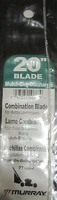 OEM 20  Blade Genuine MURRAY 774004 Push Lawn Mower Mulch Bag Discharg 7740043MA • $14.90