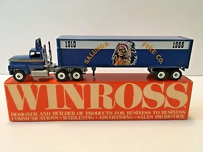 Saluga Pennsylvania Fire Co. 1988 Winross Model 1/64th Scale Truck • $12.95