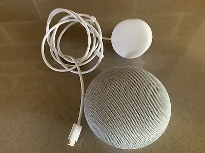 Google Home/Nest Mini Model HOA With Cord Light Grey • $32