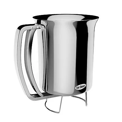 Chef Buddy AF031006 Pancake Batter Dispenser 24 Oz Stainless Steel • $18.99