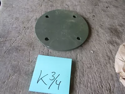 NOS Aluminum Blank For Antenna Base Hole On US Military Vehicles HMMWV Etc. • $29