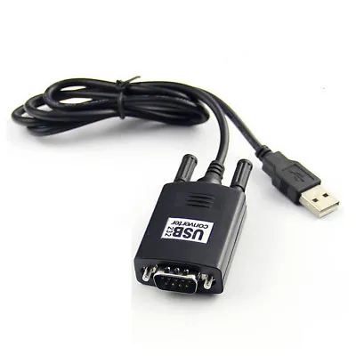 USB 2.0 Male To RS232 Serial DB9 9 Pin Adapter Cable PC • $8.70