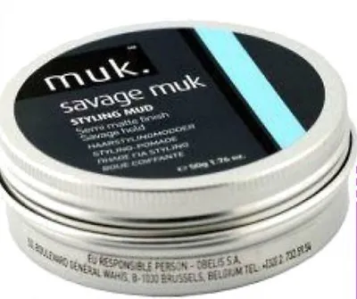 $28.95 • Buy SAVAGE MUK STYLING MUD 95GR By MUK Hard Hold Australian Stockists And Stock