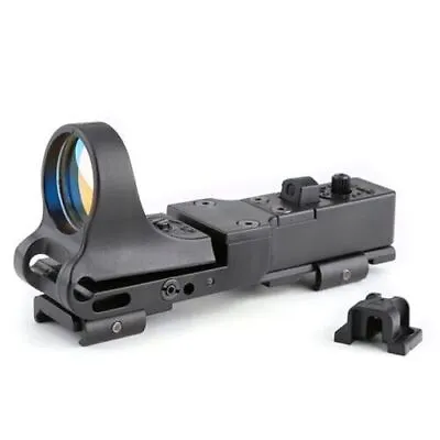 C-MORE Red Dot Reflex Sight Railway Tactical Scope Adjustable Optics Scope Laser • $9.99