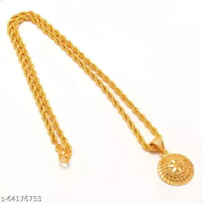 South Indian Jewelry Ethnic Gold Plated Beaded Necklace Chain 22k Light Mala G15 • £14.63