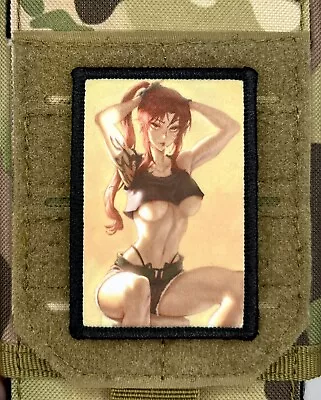 Black Lagoon Revy Morale Patch / Military Tactical Airsoft Hook & Loop 508 • $8.99