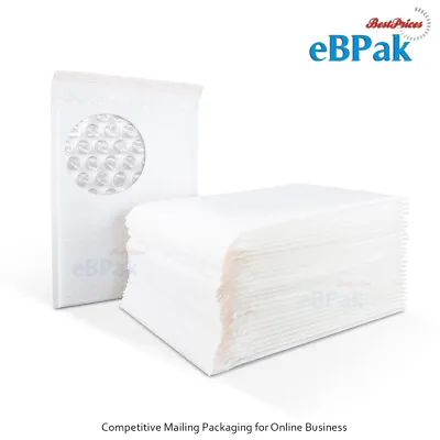 Poly Bubble Mailer G1 White 160 X 230mm 01 A5 C5 Padded Bag Envelope • $17.50