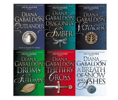 $49.99 • Buy Diana Gabaldon Outlander 6 Book Collection, Free Post