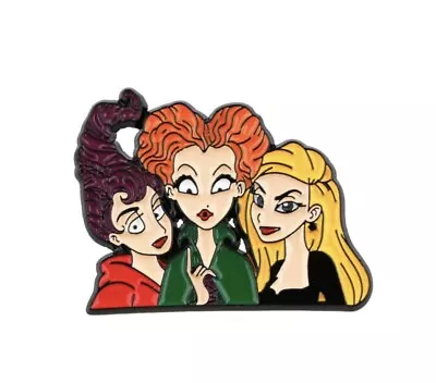 $14.10 • Buy Disney Hocus Pocus Sanderson Sisters Enamel Lapel Pin Mary Winifred Sarah