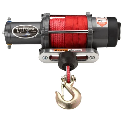 $327.99 • Buy VIPER Elite 5000lb UTV Winch Kit W/ 60 Feet RED AmSteel-BLUE Synthetic Rope