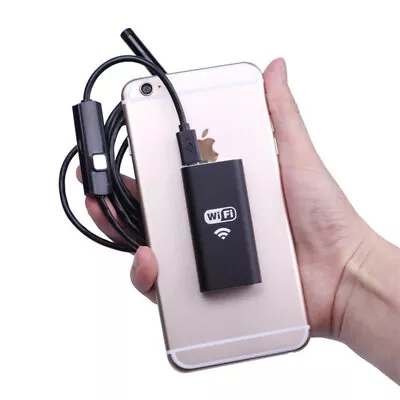 £16.90 • Buy USB WIFI Endoscope Wireless 6 LED Borescope Inspection Camera For IPhone Android
