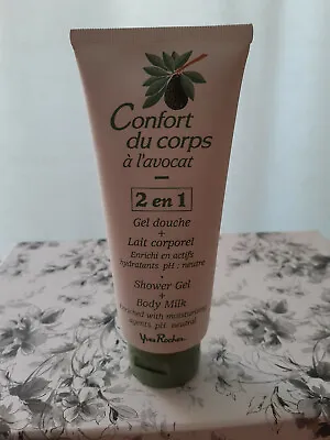 Yves Rocher Confort Du Corps Avocado 2 In En 1 Shower Gel & Body Milk 150ml NEW • £12.99