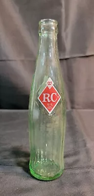 Vintage Royal Crown Cola 1968 Bottle 10 Fl. Oz. RC Soda  9.5  Lined Green Glass  • $6