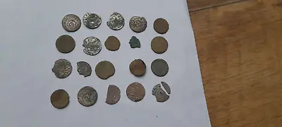 Job Lot Of Old European Coins Some Damaged. • £22