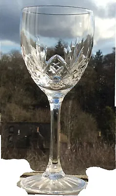 Vintage Edinburgh Crystal Water Goblet Tay Design 7 3/8'' Tall • £30