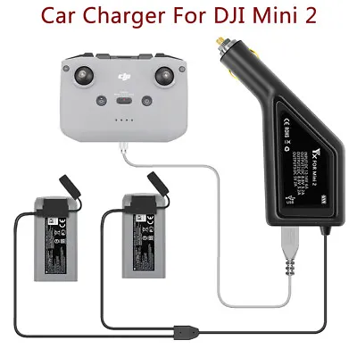 $33.11 • Buy Car Battery Charger Charging Hub USB Power Adapter Cable For DJI Mavic Air 2