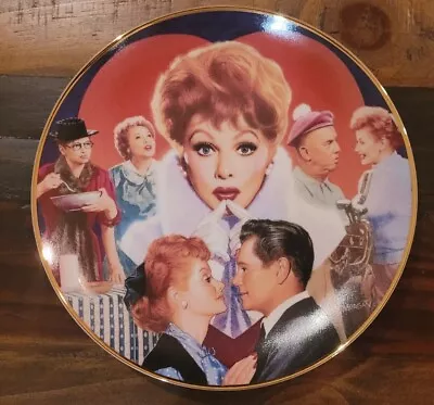 1992 Lucy Official Lucille Ball Commemorative Plate The Hamilton Collection  • $16.99