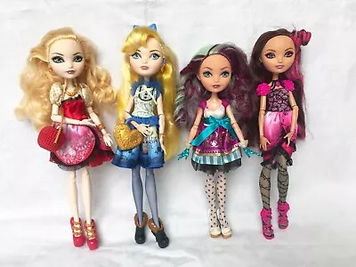 Ever After High Dolls Bundle Apple White Blondie Lockes Madeline Hatter Briar • £52