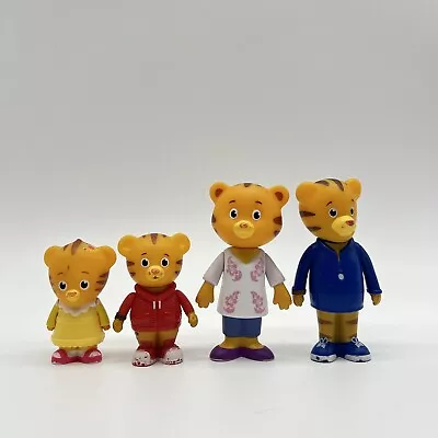 PBS Daniel Tiger Figure Toy Lot Of 4 Mom Dad Daniel Sister • $9.99