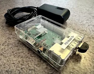 Raspberry Pi Model 3B+ 3B Plus Includes USB Wi-Fi Case And Power Adapter • $35