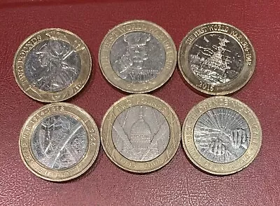 Job Lot Rare £2 Coins Incl 1/2 Word Wars • £30