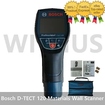 Bosch D-TECT 120 Professional Universal Detector Of All Materials Wall Scanner • $208.67