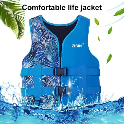$23.99 • Buy Life Jacket For Adults Kayaking Life Vests For Men Women Breathable For Boating