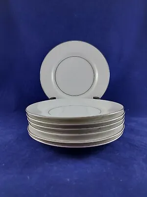 Mikasa Fine China Bridal Veil 82059 Narumi 7 Bread & Butter Plates 6 1/2  Round. • $60