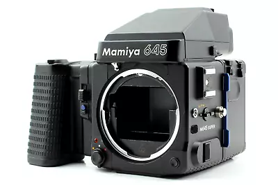 [N MINT] Mamiya M645 Super Medium Format Film Camera Body AE Finder 120 Grip • $379.99